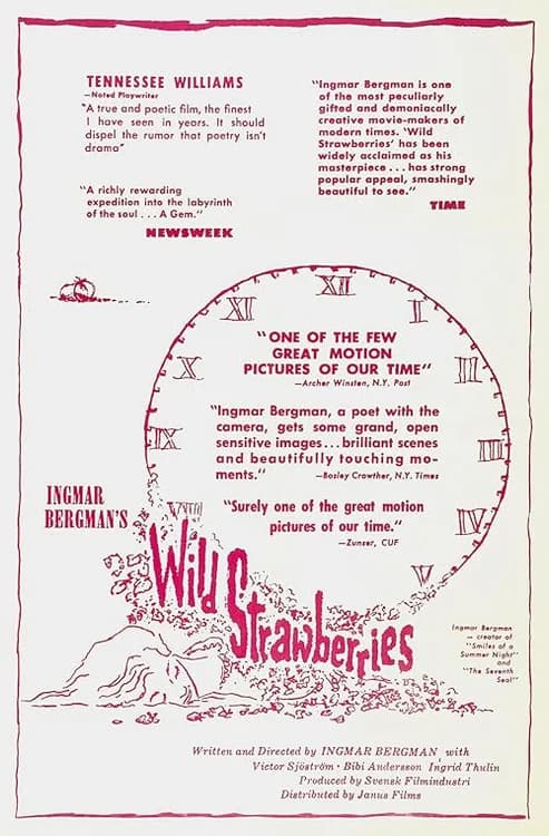Wild Strawberries film posteri