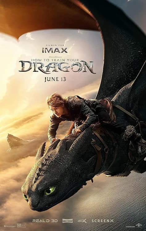 How to Train Your Dragon film posteri